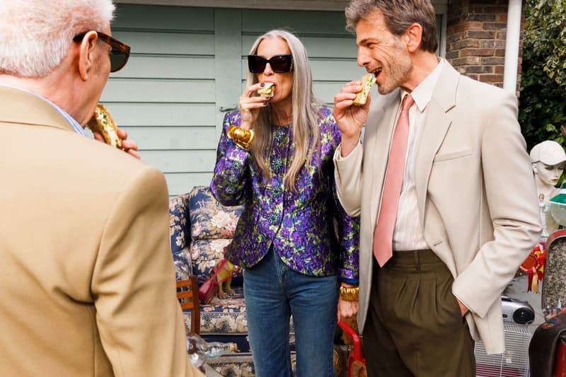 saint laurent summer picnic beach food jam toast ysl logo bags dogs sunglasses