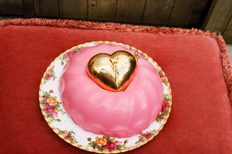 saint laurent summer picnic beach food jam toast ysl logo bags dogs sunglasses