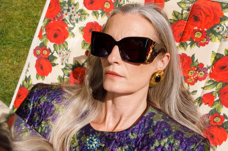 saint laurent summer picnic beach food jam toast ysl logo bags dogs sunglasses