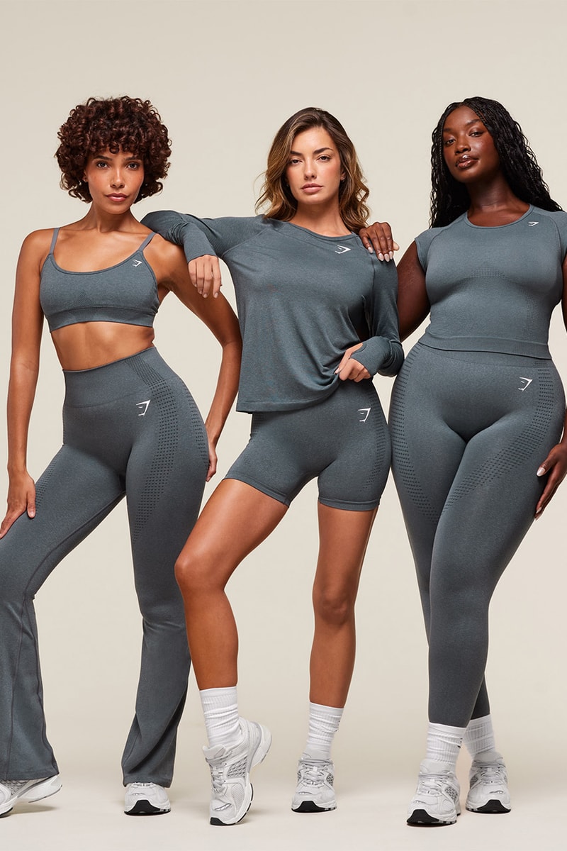 Gymshark, Activewear, Gym, Leggings, Sports Bra, Shorts, Red, Blue, Black, Grey