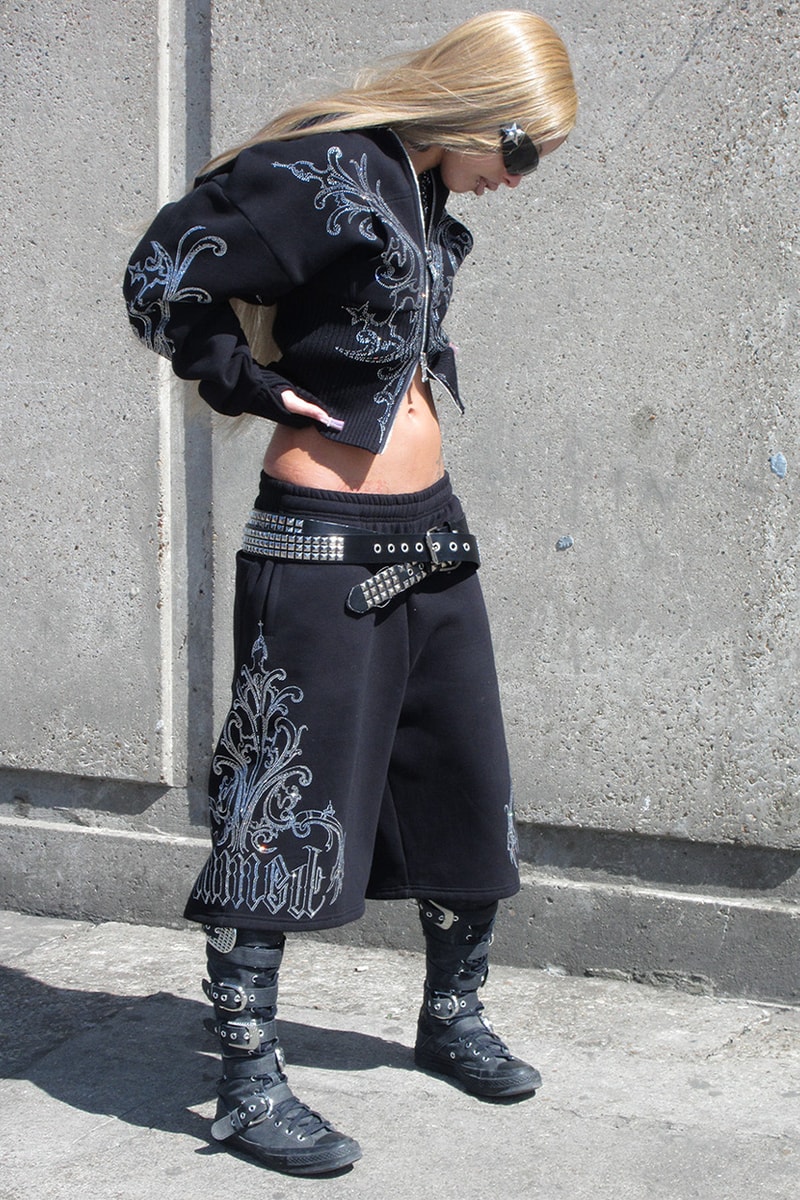 Named Collective, Bikini, Black, Grey, Camo, Sweatpants, Hoodies, Sweatshorts, Tube Tops, Rhinestones, Silver