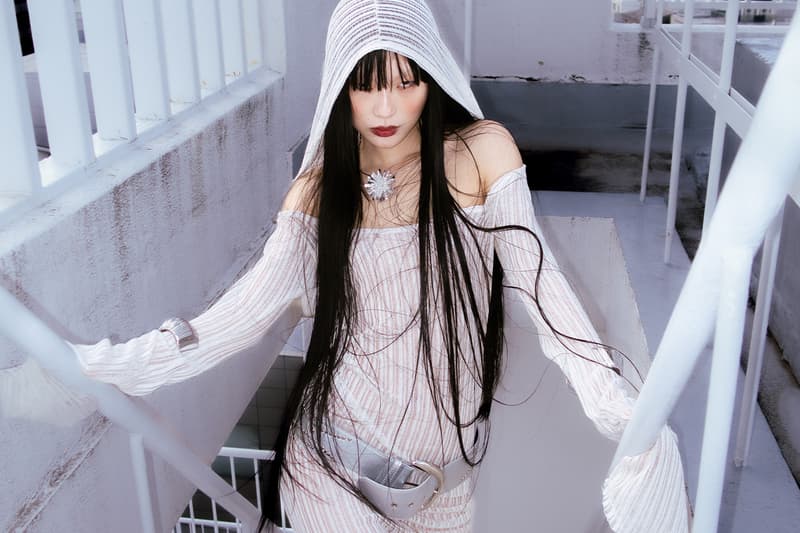 Empath, Los Angeles, Tops, Polka Dots, White, Black Mesh, Burgundy, Trousers, Boot Cut, City