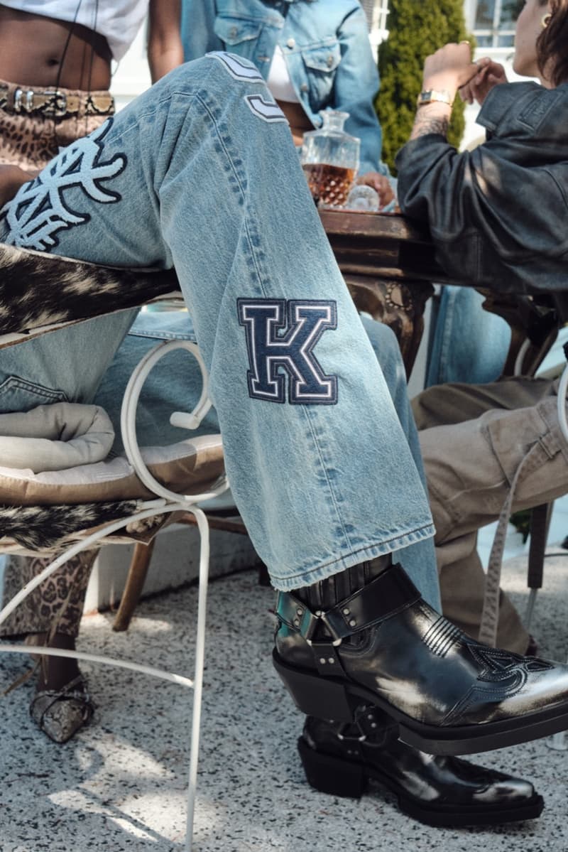 ksubi pre fall campaign denim pool summer crop tops girls hot pants shorts