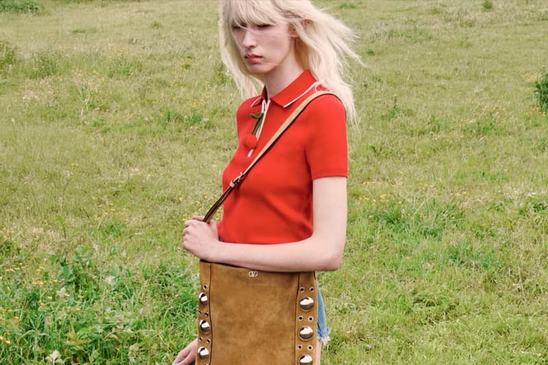 valentino nellcote designer bag denim hotpants shorts woman body legs