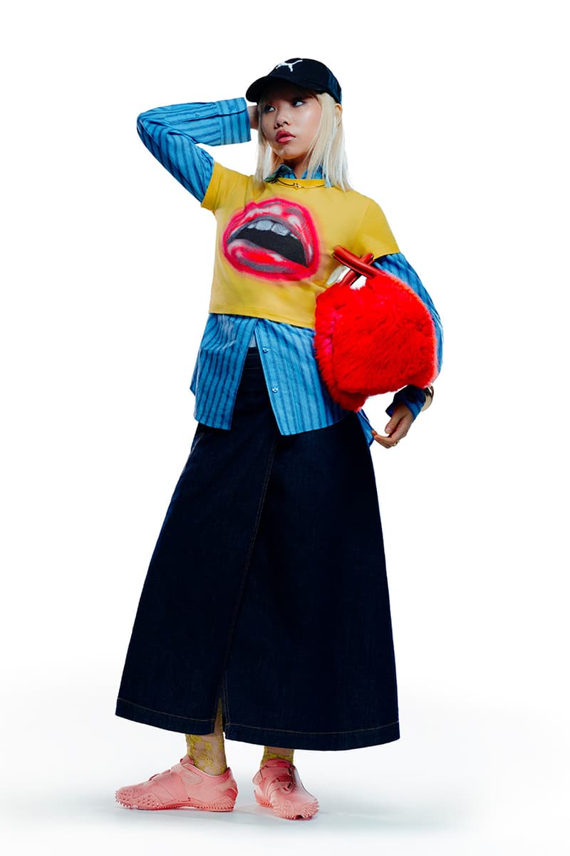 puma mostro ecstasy pink fruit colorway style spinner disruptive uniform campaign video produced exclusive sneaker footwear hypebae social