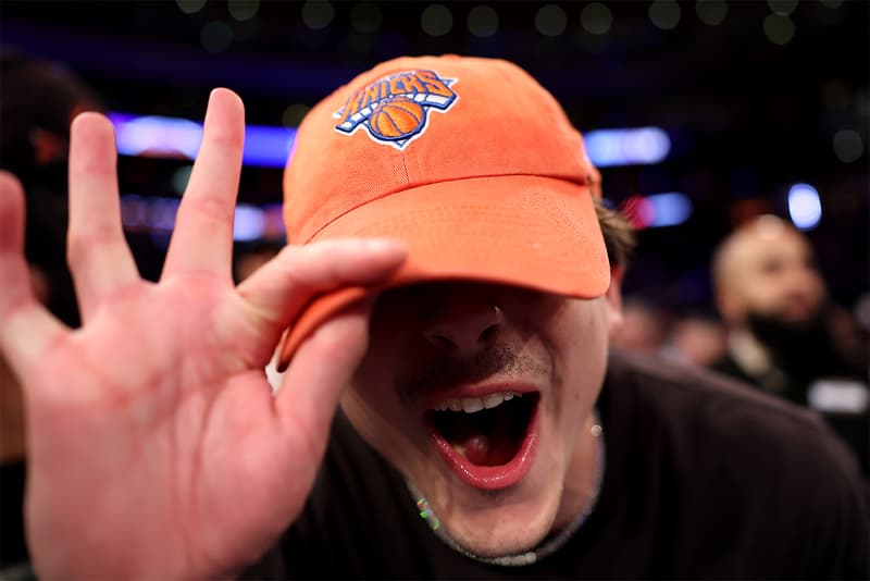 timothee chalamet NBA knicks