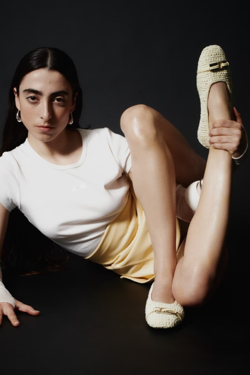 laagam barcelona footwear sandals ballet flats butter yellow dancer