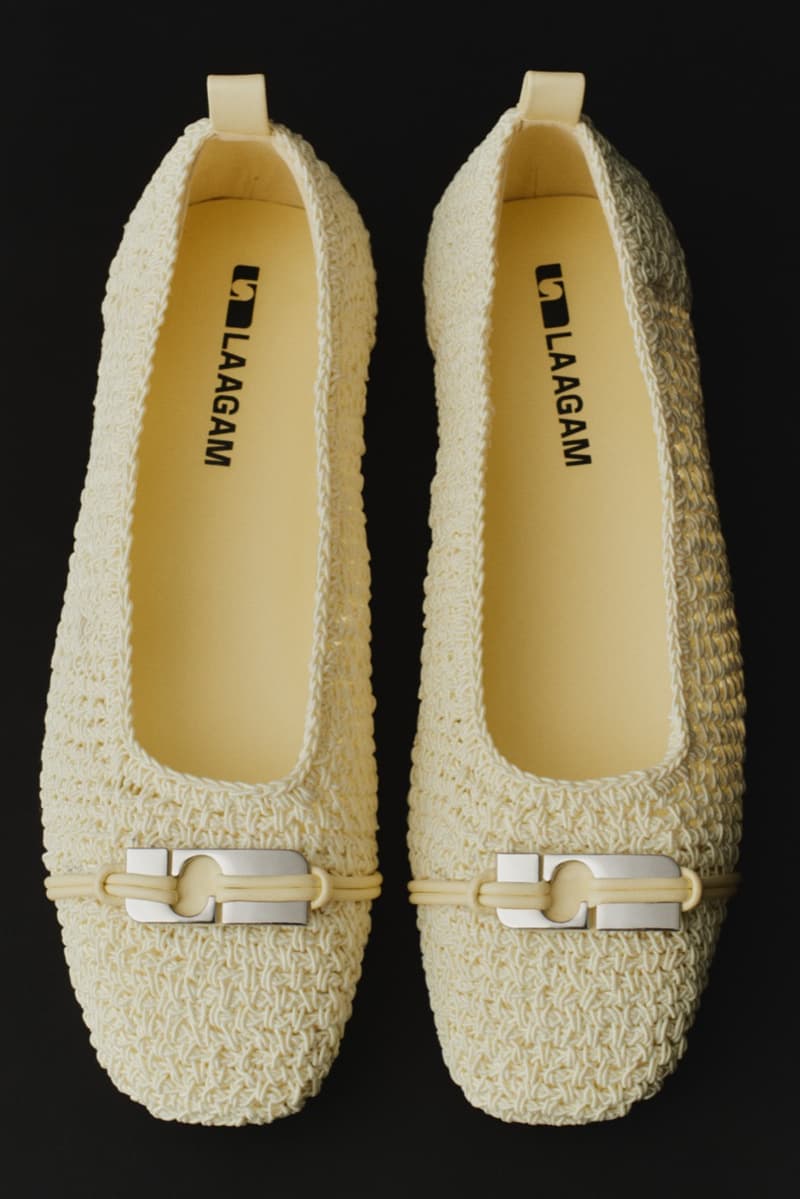 laagam barcelona footwear sandals ballet flats butter yellow dancer