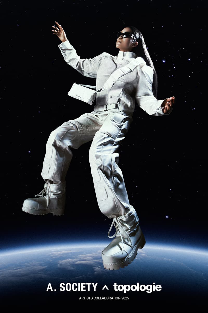 Topologie, A.Society, Collaborations, Eyewear, Bags, Silver, Space, Light, Sunglasses, Black