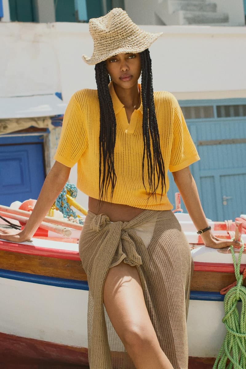 Aime Leon Dore streetwear women hats summer clothing bikini tops bottoms graphic yellow tshirt