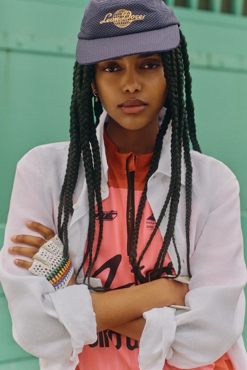 Aime Leon Dore streetwear women hats summer clothing bikini tops bottoms graphic yellow tshirt