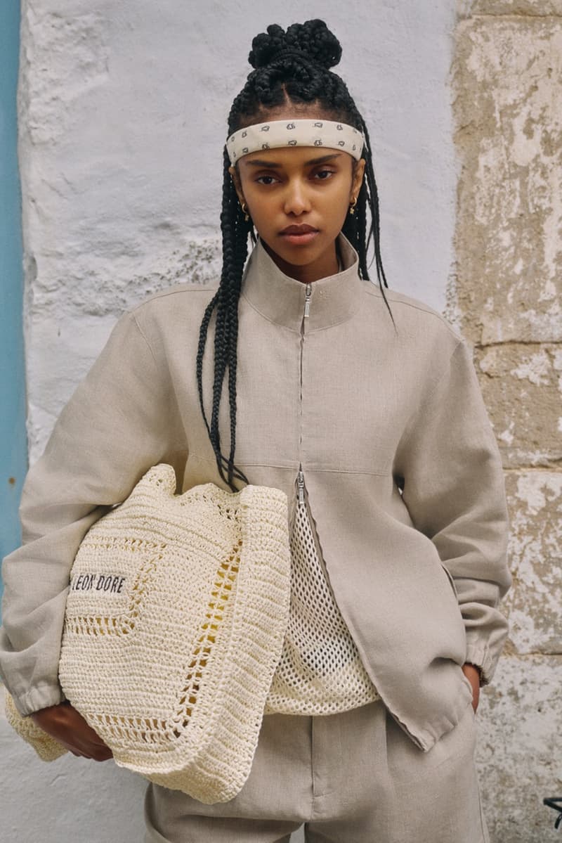 Aime Leon Dore streetwear women hats summer clothing bikini tops bottoms graphic yellow tshirt