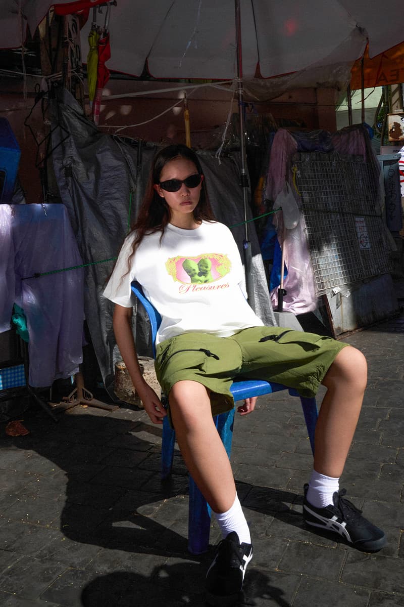 PLEASURES, Summer 2025 Collection, T-Shirts, Caps, Hoodies, Trousers, Graphics, Thailand