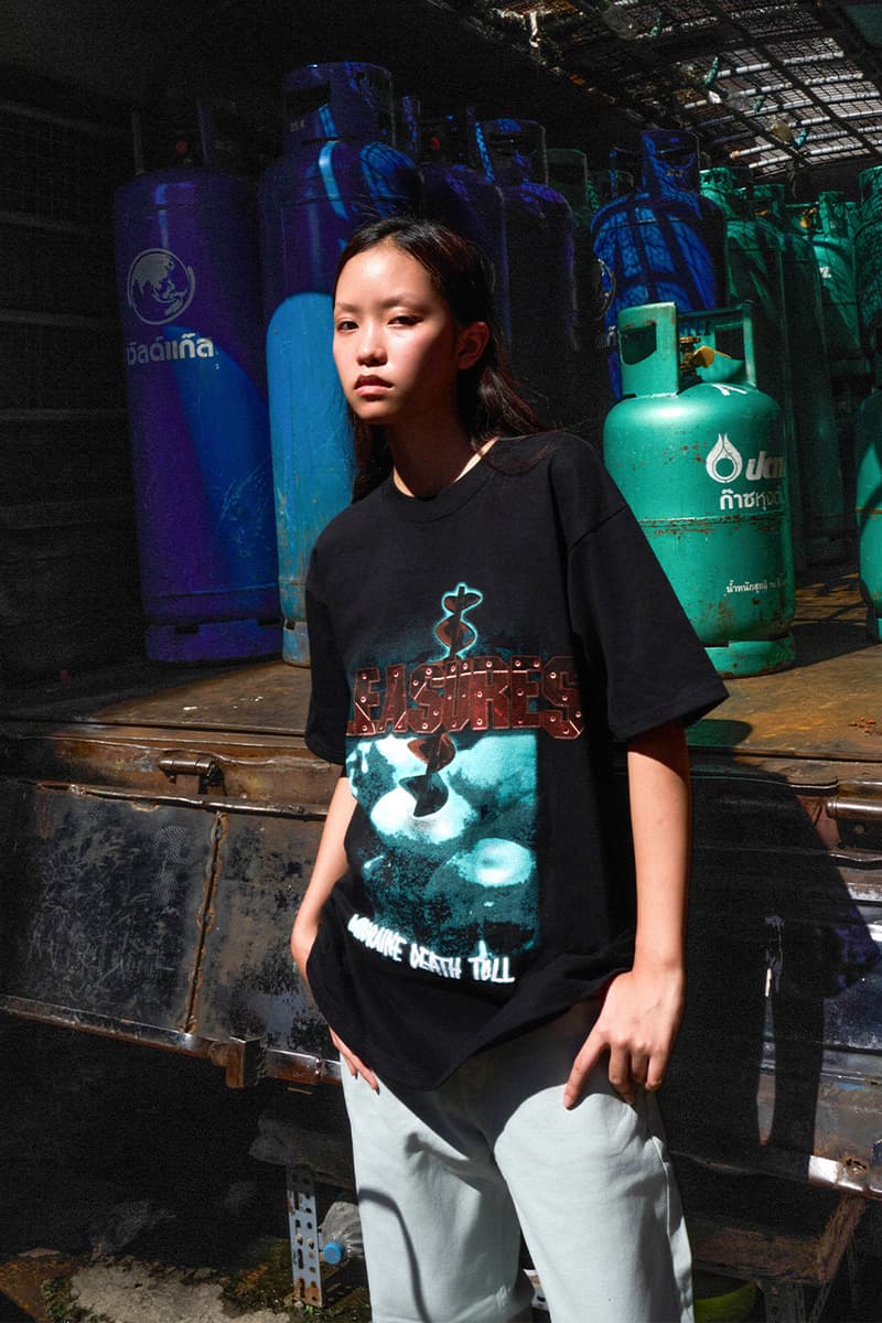 PLEASURES, Summer 2025 Collection, T-Shirts, Caps, Hoodies, Trousers, Graphics, Thailand