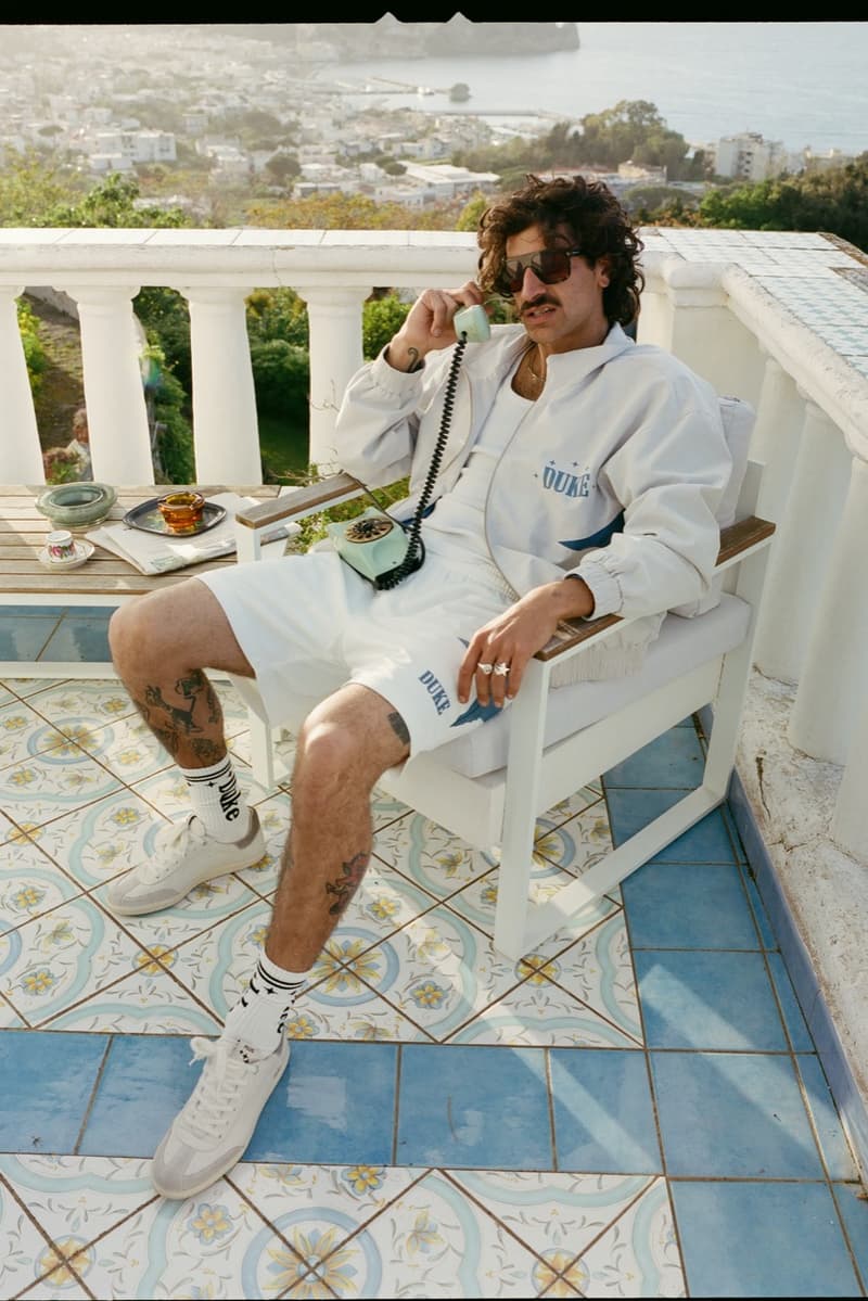 duke dexter loafers pool ischia italy summer spring shirts shorts