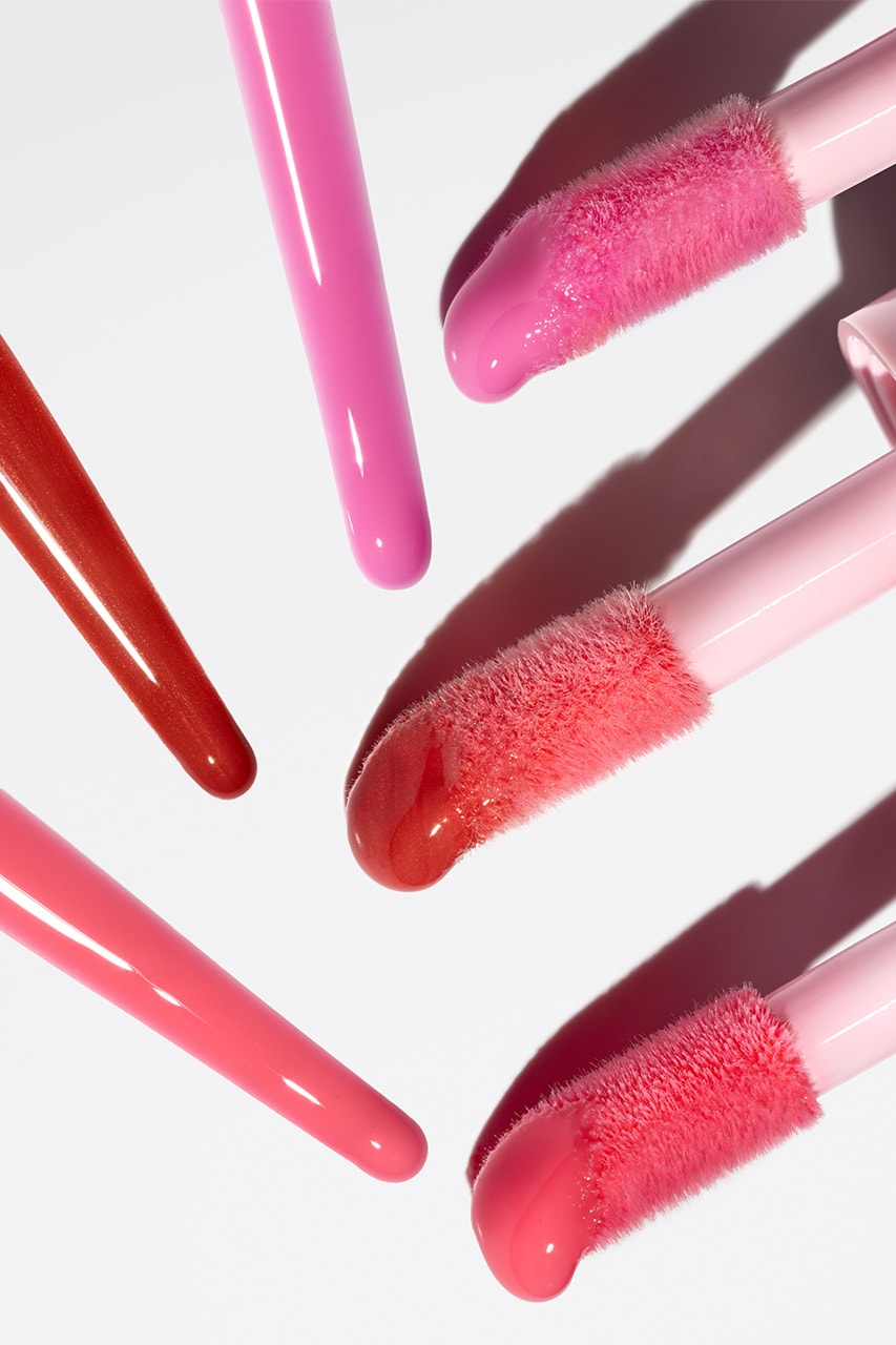 Glossier, KATSEYE, Collaborations, Makeup, Lip Glaze, Lip Oil, Red, Blue, Purple, Brown, 