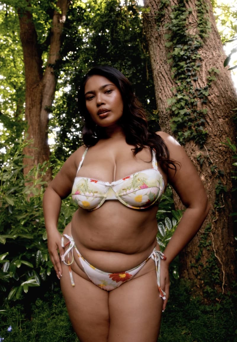 house of sunny swimwear bikinis plus sized models bodies swimming pool