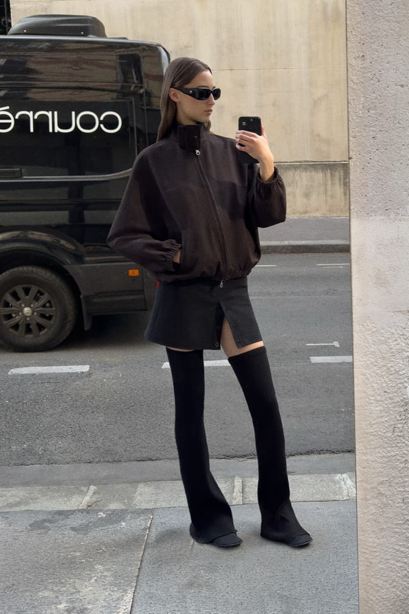 courreges, paris, mirror selfies, ss26, collection, women, men, models, phones,