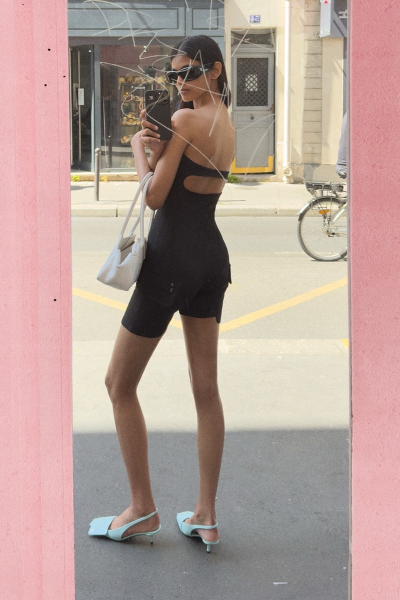 courreges, paris, mirror selfies, ss26, collection, women, men, models, phones,