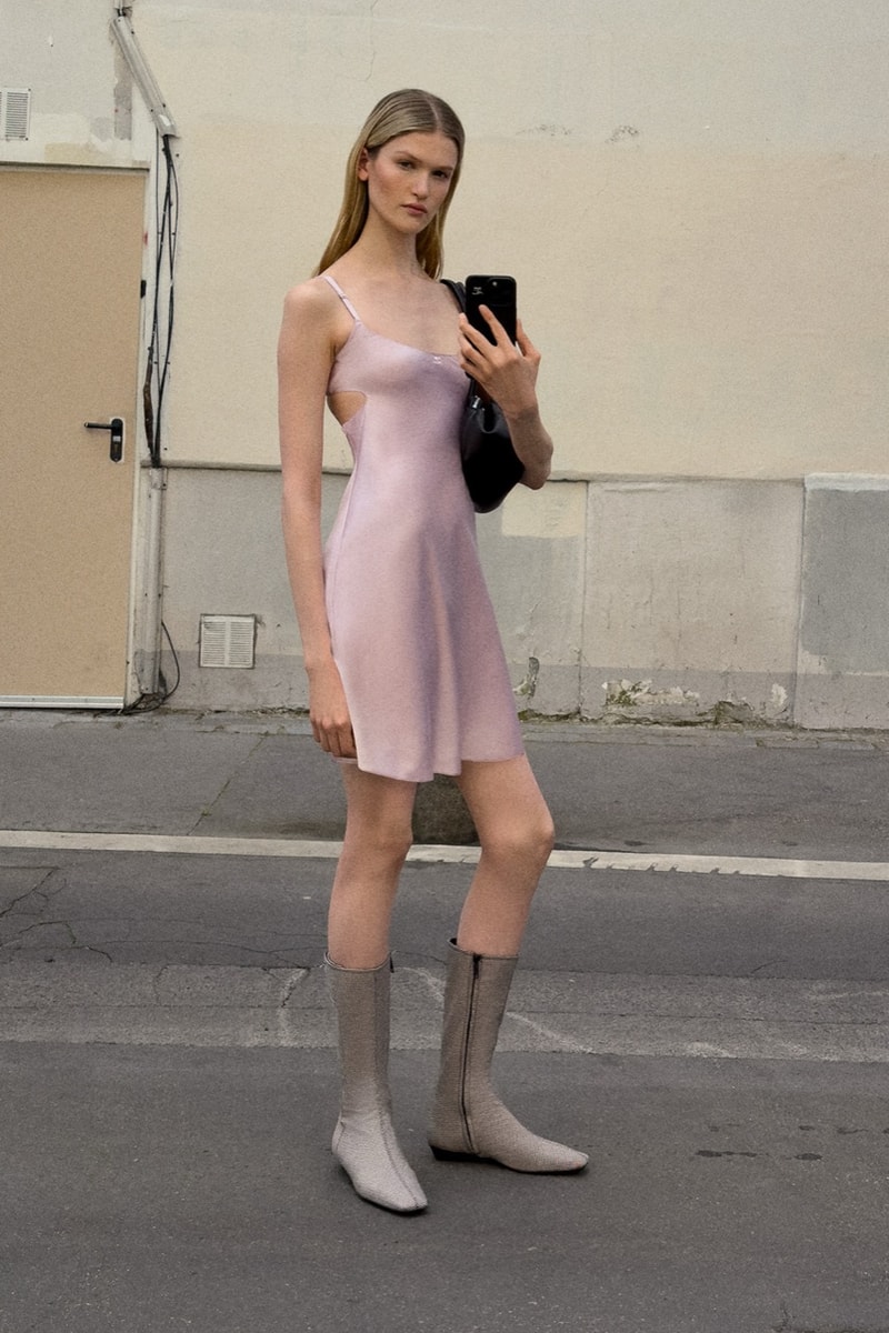 courreges, paris, mirror selfies, ss26, collection, women, men, models, phones,