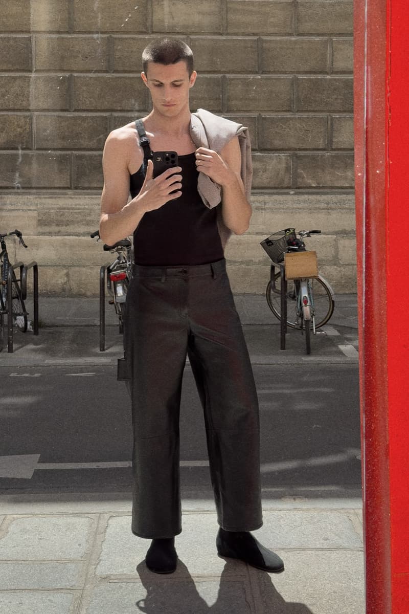 courreges, paris, mirror selfies, ss26, collection, women, men, models, phones,