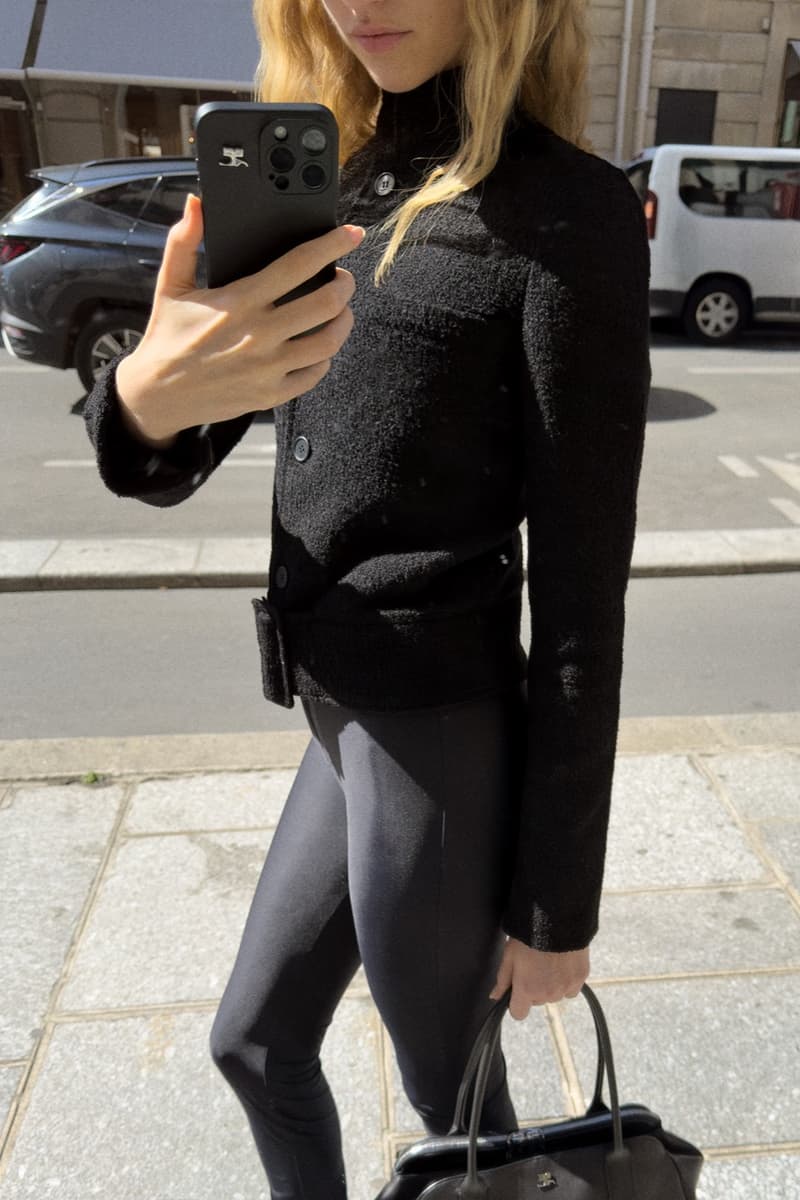 courreges, paris, mirror selfies, ss26, collection, women, men, models, phones,