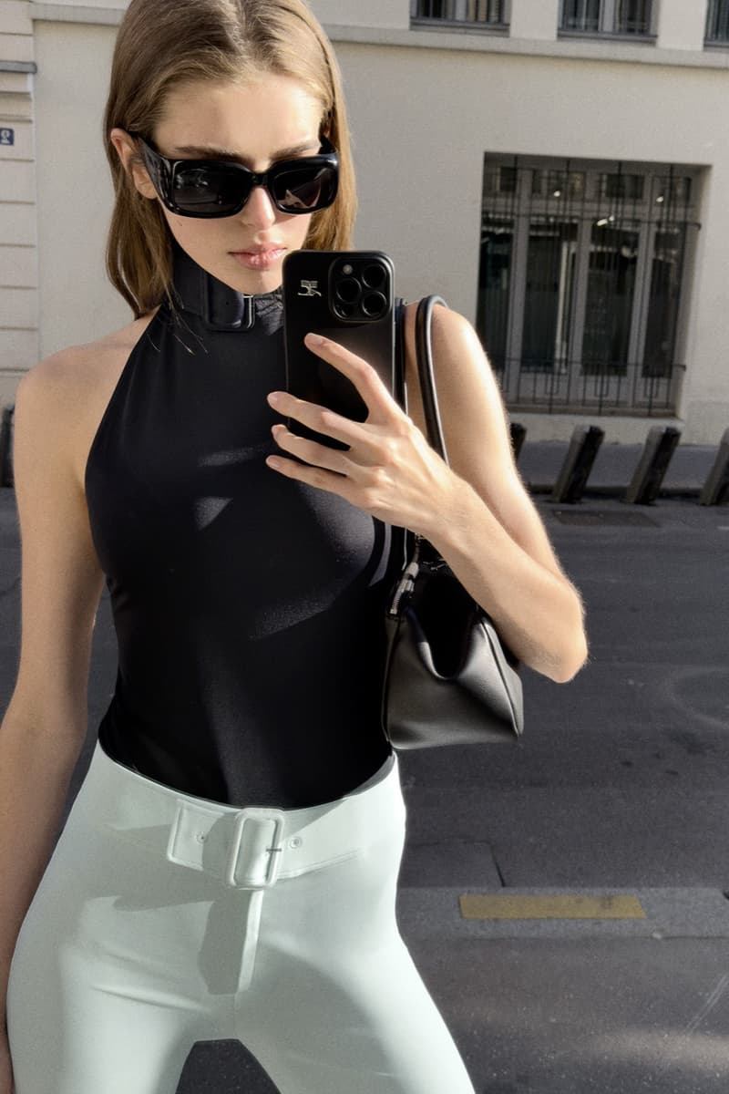 courreges, paris, mirror selfies, ss26, collection, women, men, models, phones,
