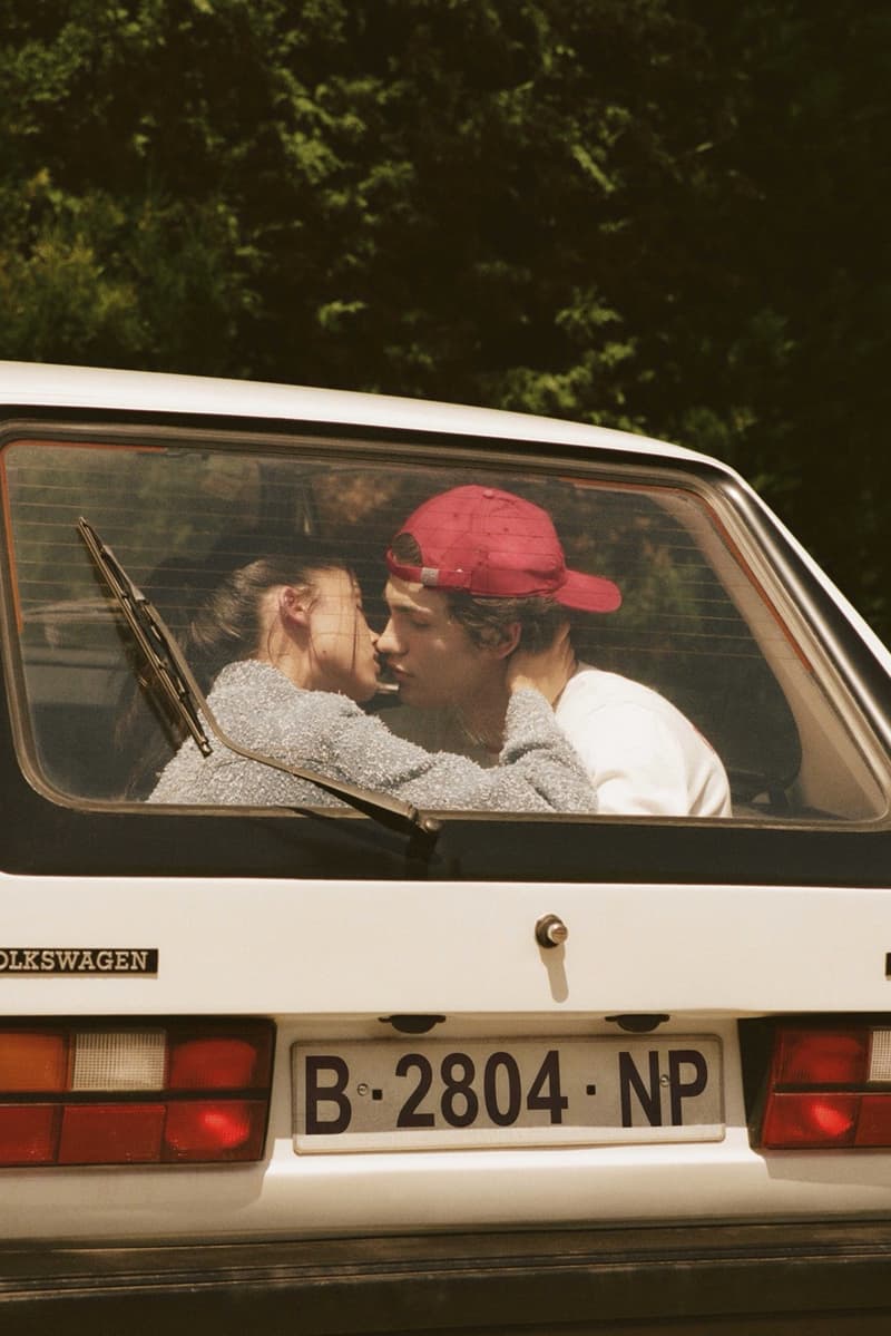 nude project, campaign, swimwear, girl, red bikini, boy, water, spain