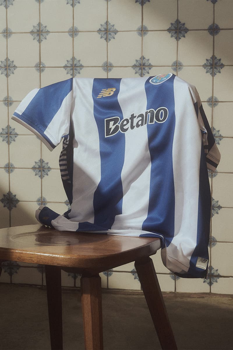 New Balance, FC Porto, Football, Soccer, Home Kit, Sara Sampaio, Blue, White, Stripes