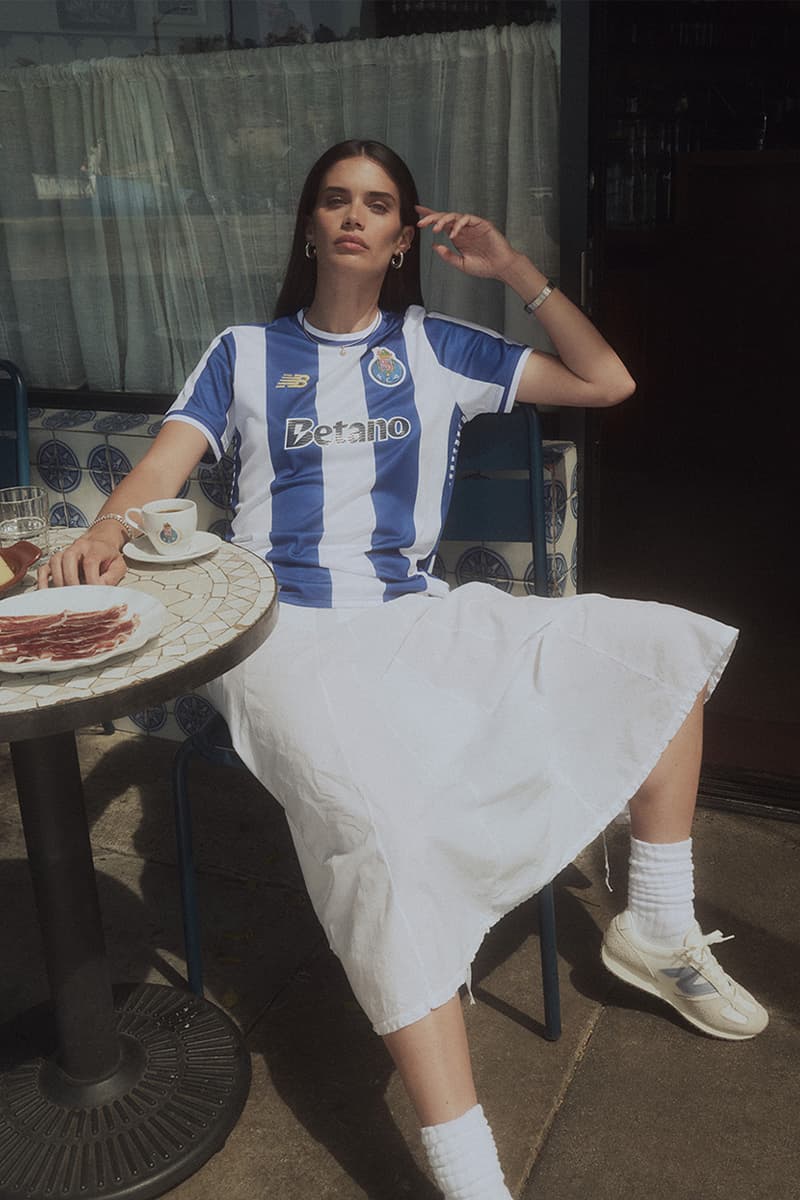 New Balance, FC Porto, Football, Soccer, Home Kit, Sara Sampaio, Blue, White, Stripes