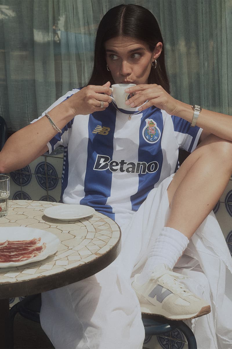 New Balance, FC Porto, Football, Soccer, Home Kit, Sara Sampaio, Blue, White, Stripes