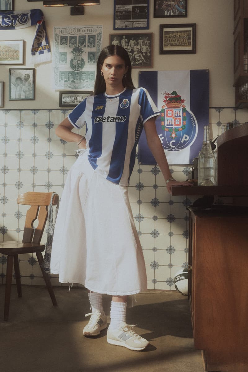 New Balance, FC Porto, Football, Soccer, Home Kit, Sara Sampaio, Blue, White, Stripes