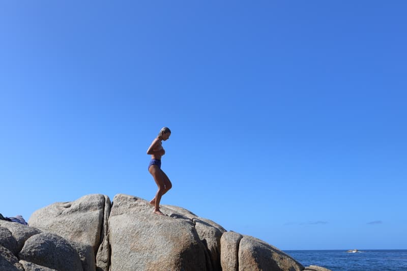 nounou, london, swimwear, bikinis, pink, yellow, woman, girl, beach, sea, holiday, body