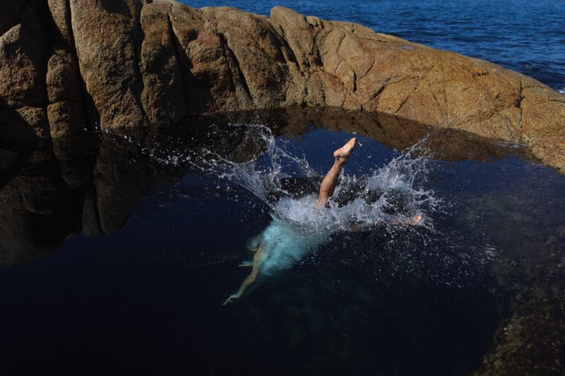 nounou, london, swimwear, bikinis, pink, yellow, woman, girl, beach, sea, holiday, body