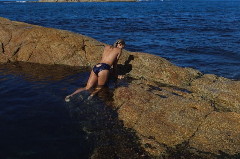 nounou, london, swimwear, bikinis, pink, yellow, woman, girl, beach, sea, holiday, body