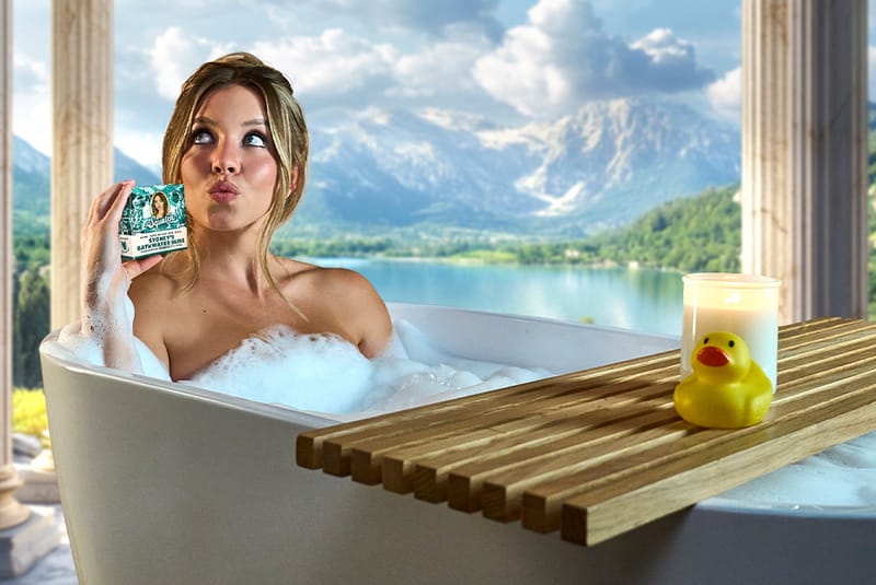 Dr. Squatch and Sydney Sweeney Want You to Get Clean — With Her Bathwater