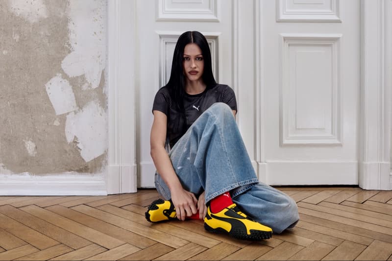 puma mostro, sneaker, amelia gray, model