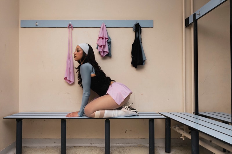 mahila intimates, london brand, girls, movement, pink, blue, mini skorts, activewear, cropped