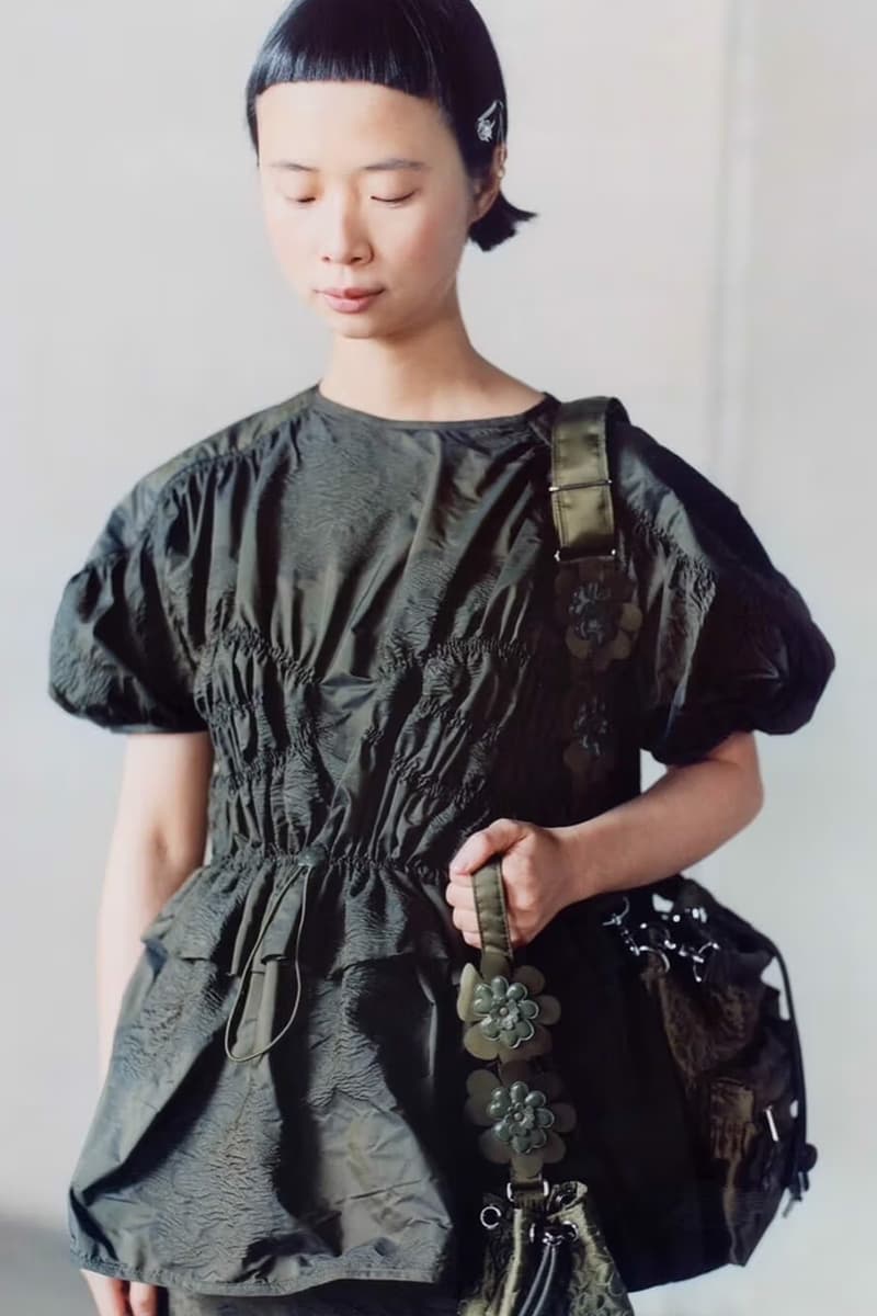 Cecilie Bahnsen, PORTER, Collaborations, Yoshida, Bags, Black, Blue, Khaki, Florals, Nylon 