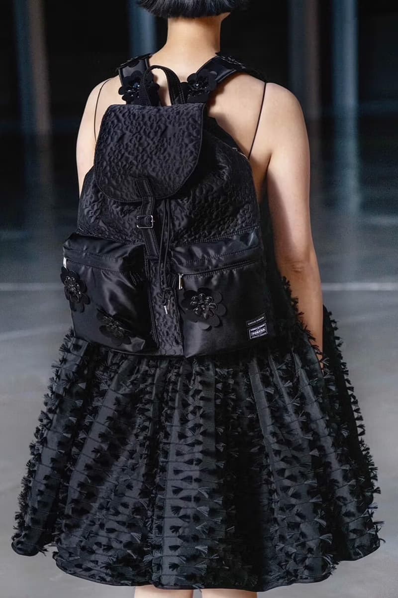 Cecilie Bahnsen, PORTER, Collaborations, Yoshida, Bags, Black, Blue, Khaki, Florals, Nylon 