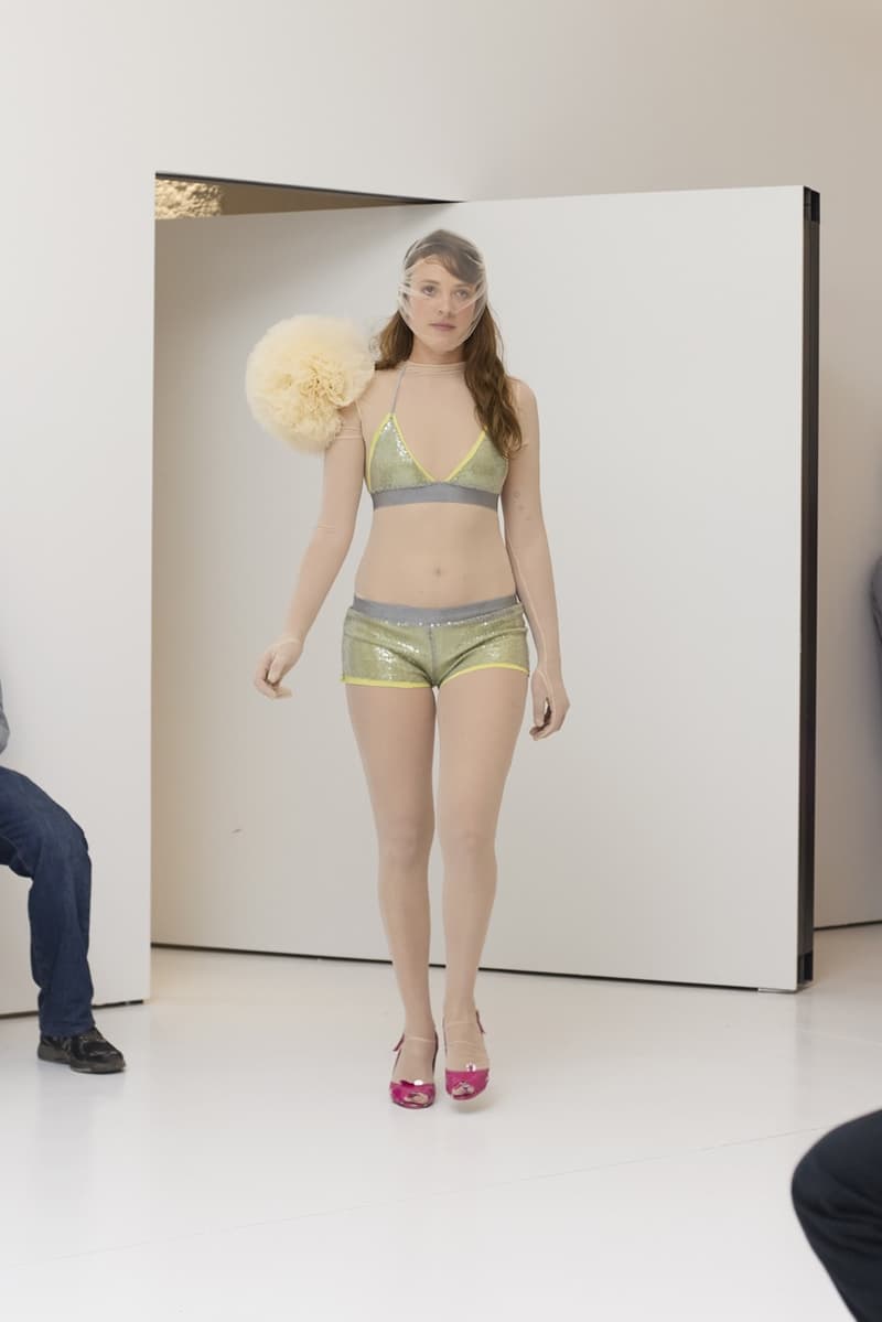 Aurembiaix, brand, runway show, sheer clothing, women's bodies, tutus, barcelona