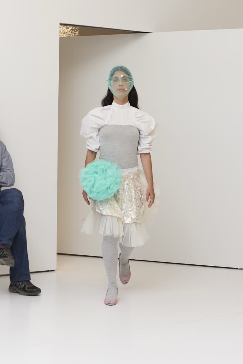 Aurembiaix, brand, runway show, sheer clothing, women's bodies, tutus, barcelona