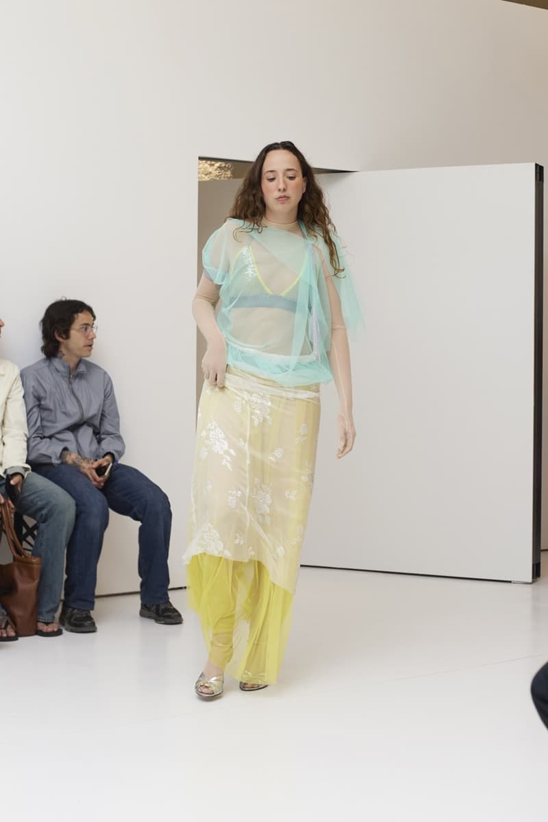 Aurembiaix, brand, runway show, sheer clothing, women's bodies, tutus, barcelona