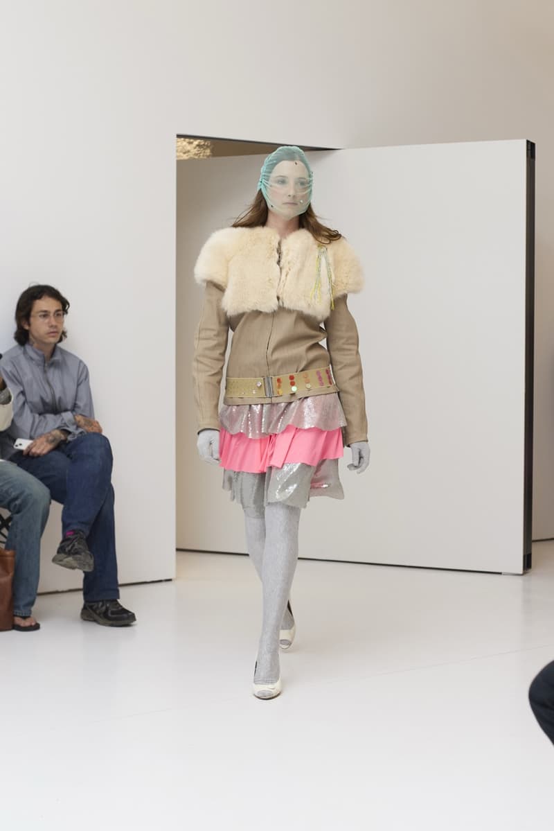 Aurembiaix, brand, runway show, sheer clothing, women's bodies, tutus, barcelona