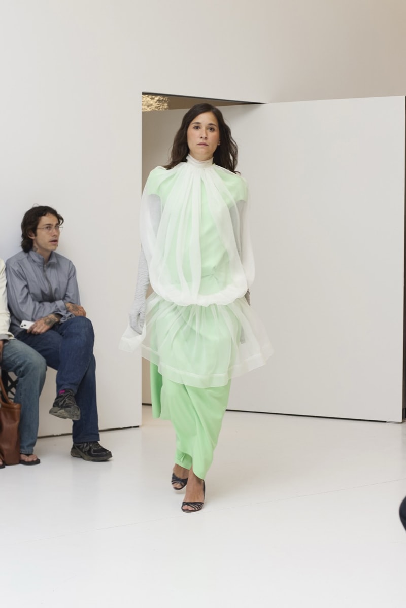 Aurembiaix, brand, runway show, sheer clothing, women's bodies, tutus, barcelona