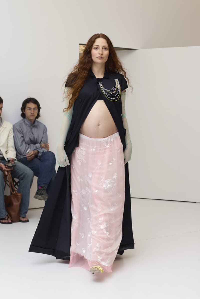 Aurembiaix, brand, runway show, sheer clothing, women's bodies, tutus, barcelona