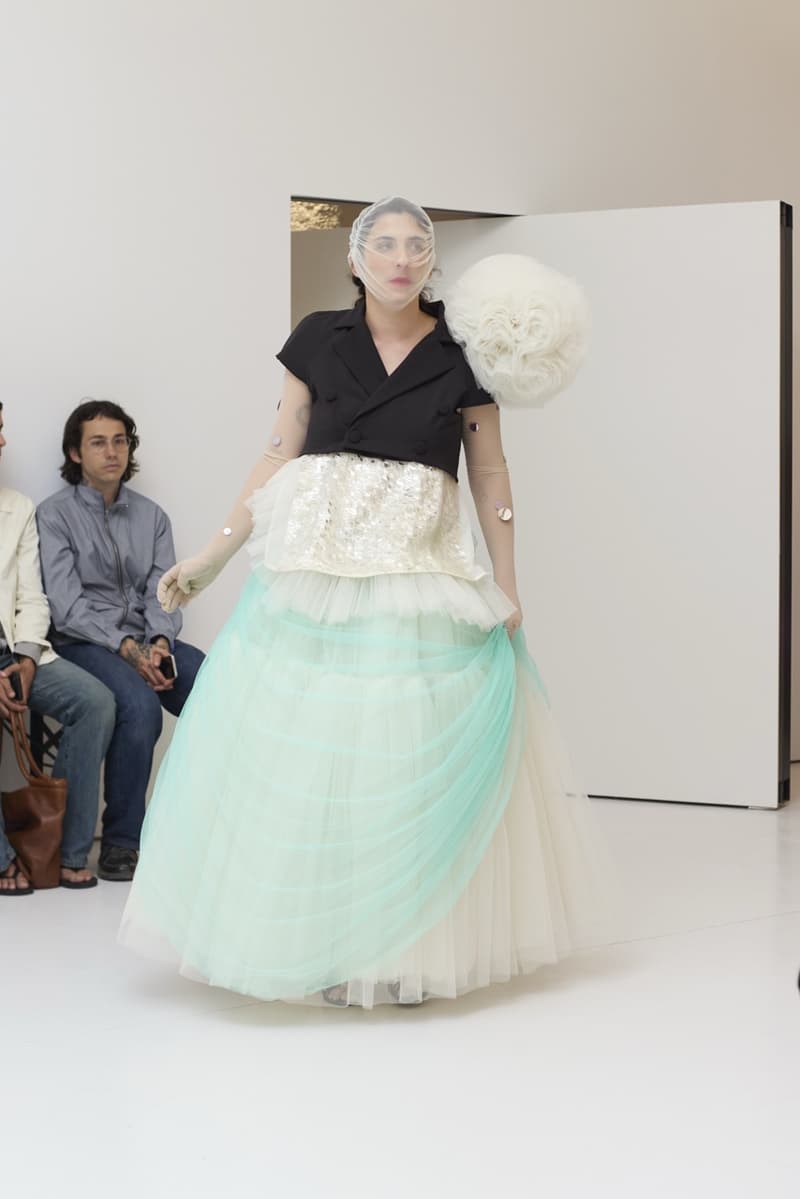 Aurembiaix, brand, runway show, sheer clothing, women's bodies, tutus, barcelona