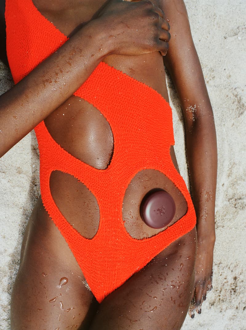 Fara Homidi, Makeup, Bronzer, Paloma Elsesser