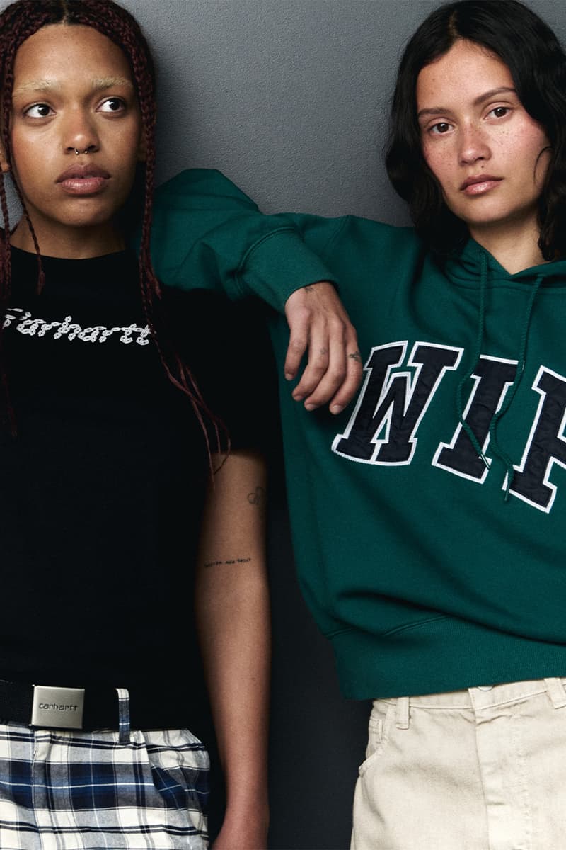 Carhartt WIP, Womenswear, Campaigns, T-Shirts, Skirts, Hoodies, Jackets, Red, White, Trousers, Jeans 
