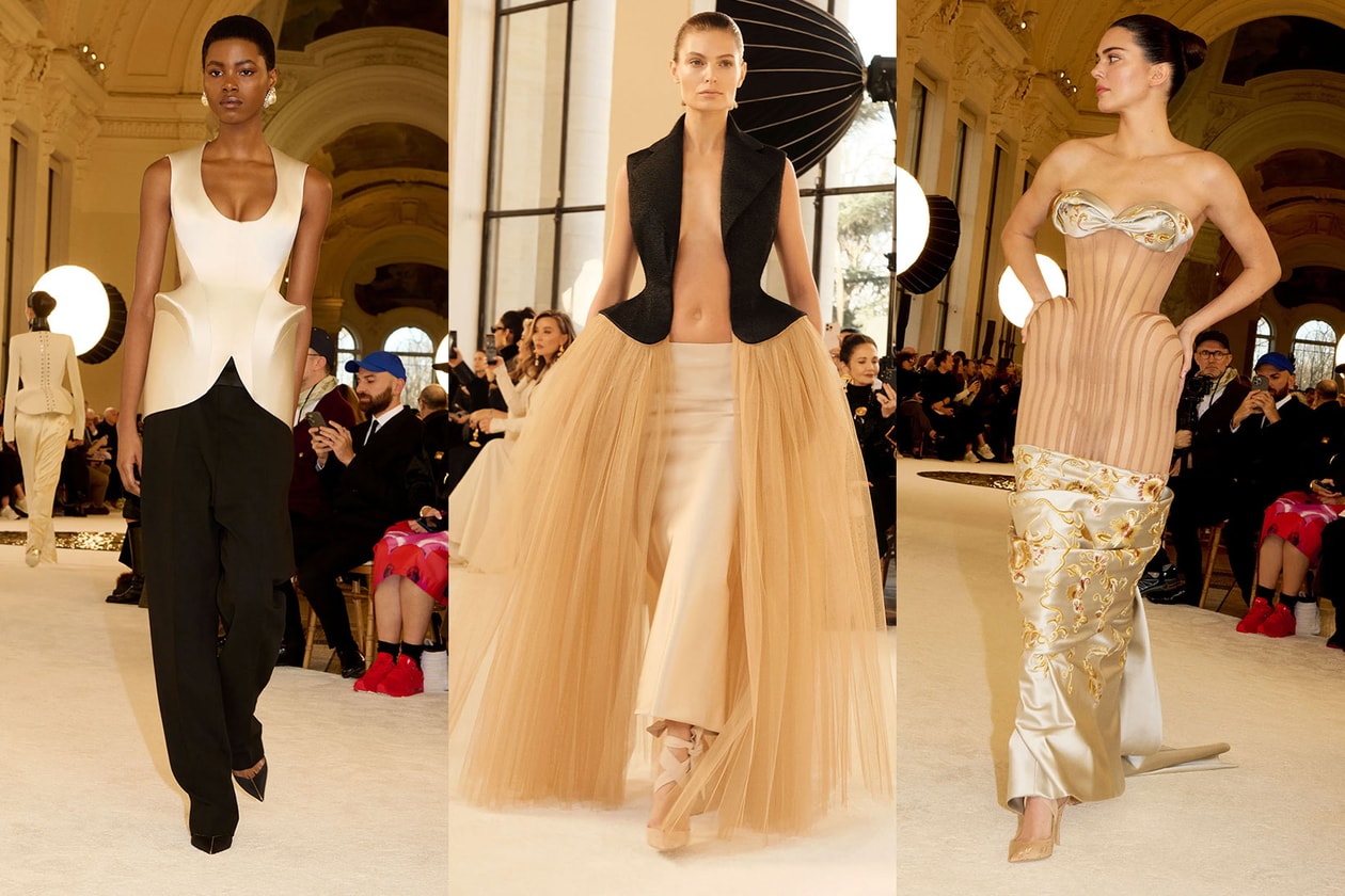 power hips, fashion week, womens bodies, couture shows, hip detailing, structural dresses